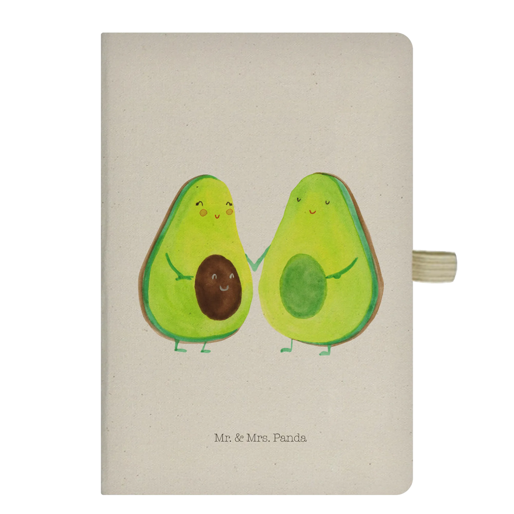 Cotton notebook avocado pair entry book, writing book, diary, notes, sketchbook, notepad, journal, notebook, address book, avocado, vegetables, children, pregnancy, avocuddle, birth, avocados, love, baby party, baby shower, wedding, family