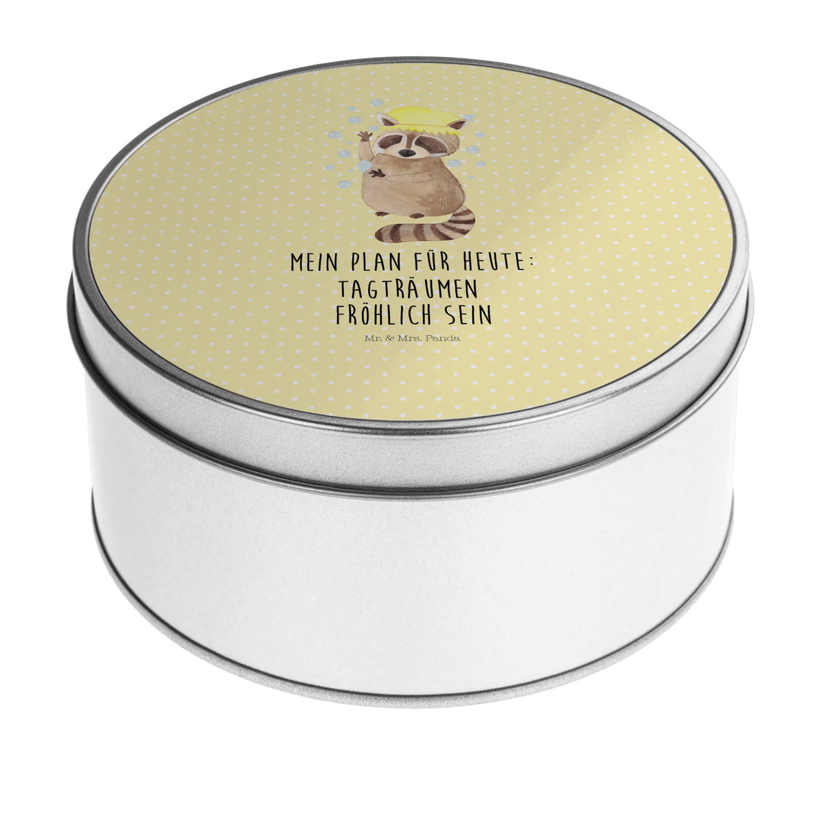 Blechdose rund Waschbär metalldosen, schmuckdosen, gebäckdose, Vorratsbox, zuckerdosen, Erinnerungsbox, Blechbüchse, Blechdose Rund, Metalldose Rund, Keksdose, Runde Blechdose, Teedose, Metalldose, runde blechdosen, bonbondosen, Blechdose, zuckerdose, Aufbewahrungsbehälter, geschenkdosen, plätzchendosen, Kaffeedose, Vorratsdosen, runde metalldose, Geschenkdose, Dose, Metallbox, gebäckdosen, runde dosen, Aufbewahrungsdose, keksdosen, Vorratsdose, Aufbewahrungsdosen, runde keksdose, bonbondose, runde keksdosen, Vorratsbehälter, runddosen, Lustige Sprüche, Tiere, Tiermotive, Gute Laune, Fröhlich, Tagträumen, Waschen, Waschbär, Seifenblasen, Plan