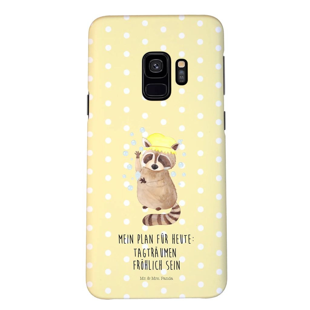 Handyhülle Waschbär Handy, Handyhülle, Iphone X, Handy Case, Iphone 10, Handycover, Hülle, Cover, Lustige Sprüche, Tiermotive, Tiere, Gute Laune, Seifenblasen, Fröhlich, Waschbär, Waschen, Tagträumen, Plan