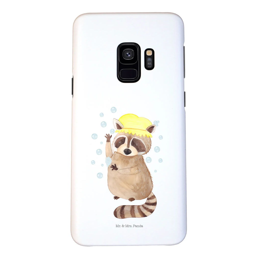 Handyhülle Waschbär Handy, Handyhülle, Iphone X, Handy Case, Iphone 10, Handycover, Hülle, Cover, Lustige Sprüche, Tiermotive, Tiere, Gute Laune, Seifenblasen, Fröhlich, Waschbär, Waschen, Tagträumen, Plan