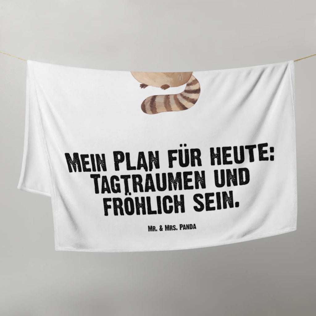 Kocyk dla niemowląt Szop pracz Motywy zwierzęce, dobra energia, zabawne powiedzonka, zwierzęta