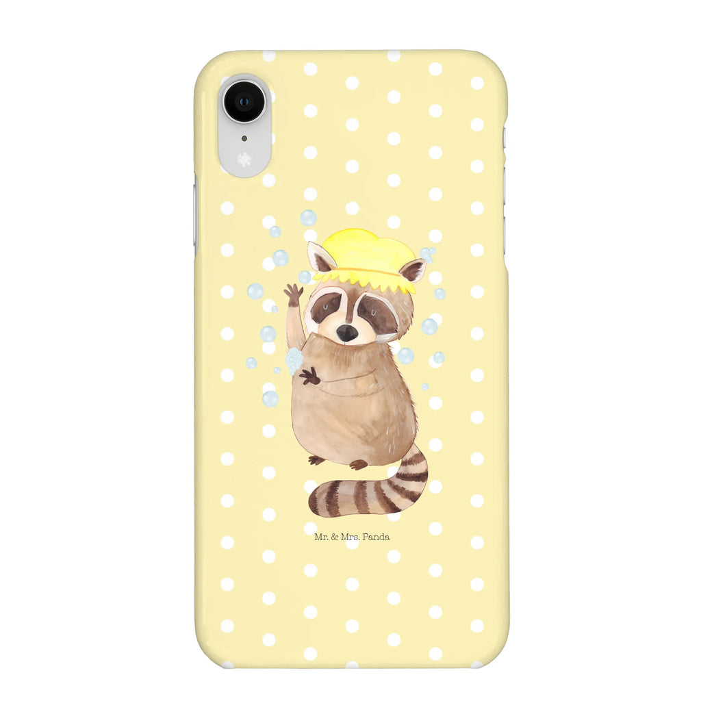 Handyhülle Waschbär Handy, Handyhülle, Iphone X, Handy Case, Iphone 10, Handycover, Hülle, Cover, Lustige Sprüche, Tiermotive, Tiere, Gute Laune, Seifenblasen, Fröhlich, Waschbär, Waschen, Tagträumen, Plan