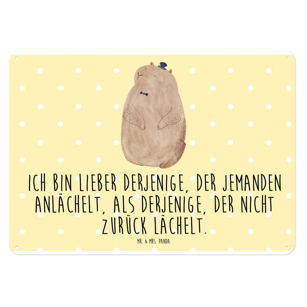 Blechschild Murmeltier Blechschild Für Männer, Dekoschild Metall, Blechschild Für Frauen, Blechschild Büro, Blechschild, Blechschild Groß, Wandschild Metall, Türschild Metall, Blechschild Küche, Blechschild Zum Aufhängen, Tiere, Gute Laune, Tiermotive, Lustige Sprüche, Fröhlichkeit, Respekt, Murmeltier, Anstand, Knigge, Freundlichkeit