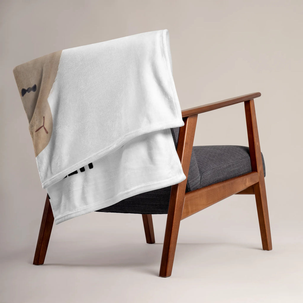 Kocyk dla niemowląt Świstak Babydecke, Babygeschenk, Geschenk Geburt, Babyecke Kuscheldecke, Krabbeldecke, Tiermotive, Gute Laune, lustige Sprüche, Tiere, Knigge, Fröhlichkeit, Murmeltier, Freundlichkeit, Respekt, Anstand