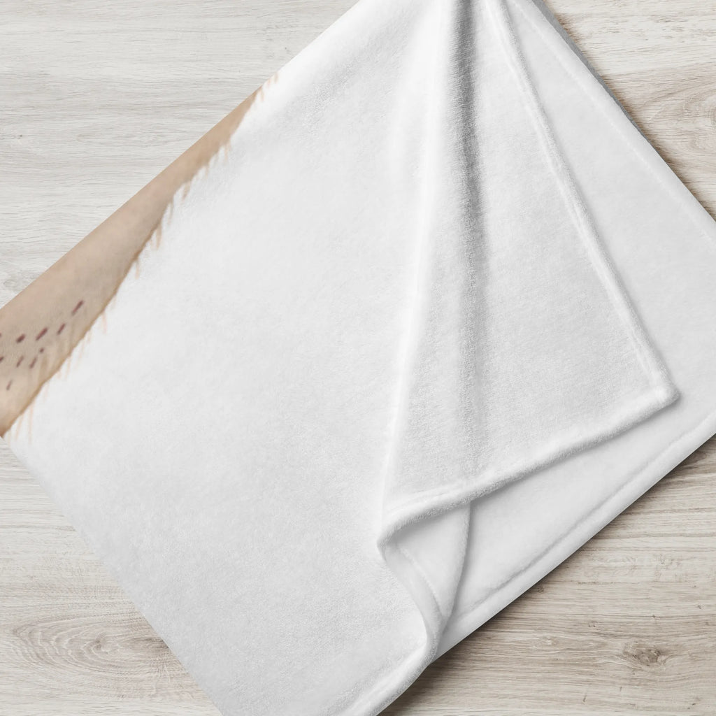 Kocyk dla niemowląt Świstak Babydecke, Babygeschenk, Geschenk Geburt, Babyecke Kuscheldecke, Krabbeldecke, Tiermotive, Gute Laune, lustige Sprüche, Tiere, Knigge, Fröhlichkeit, Murmeltier, Freundlichkeit, Respekt, Anstand