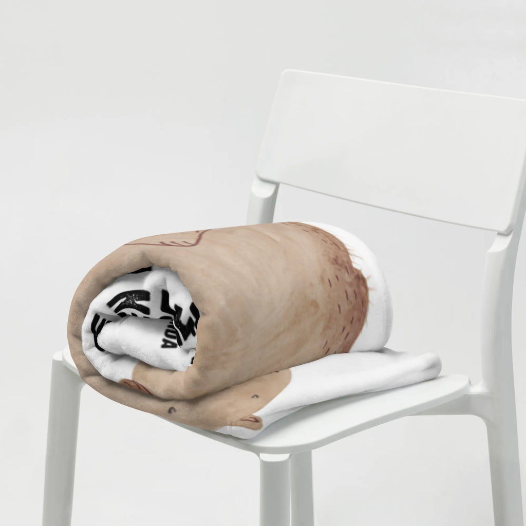 Kocyk dla niemowląt Świstak Babydecke, Babygeschenk, Geschenk Geburt, Babyecke Kuscheldecke, Krabbeldecke, Tiermotive, Gute Laune, lustige Sprüche, Tiere, Knigge, Fröhlichkeit, Murmeltier, Freundlichkeit, Respekt, Anstand