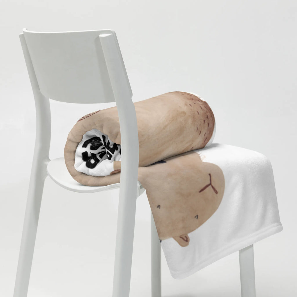 Kocyk dla niemowląt Świstak Babydecke, Babygeschenk, Geschenk Geburt, Babyecke Kuscheldecke, Krabbeldecke, Tiermotive, Gute Laune, lustige Sprüche, Tiere, Knigge, Fröhlichkeit, Murmeltier, Freundlichkeit, Respekt, Anstand