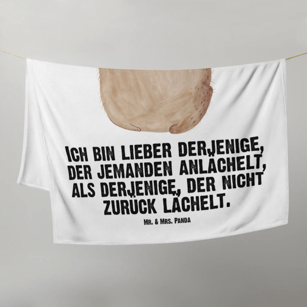 Kocyk dla niemowląt Świstak Babydecke, Babygeschenk, Geschenk Geburt, Babyecke Kuscheldecke, Krabbeldecke, Tiermotive, Gute Laune, lustige Sprüche, Tiere, Knigge, Fröhlichkeit, Murmeltier, Freundlichkeit, Respekt, Anstand