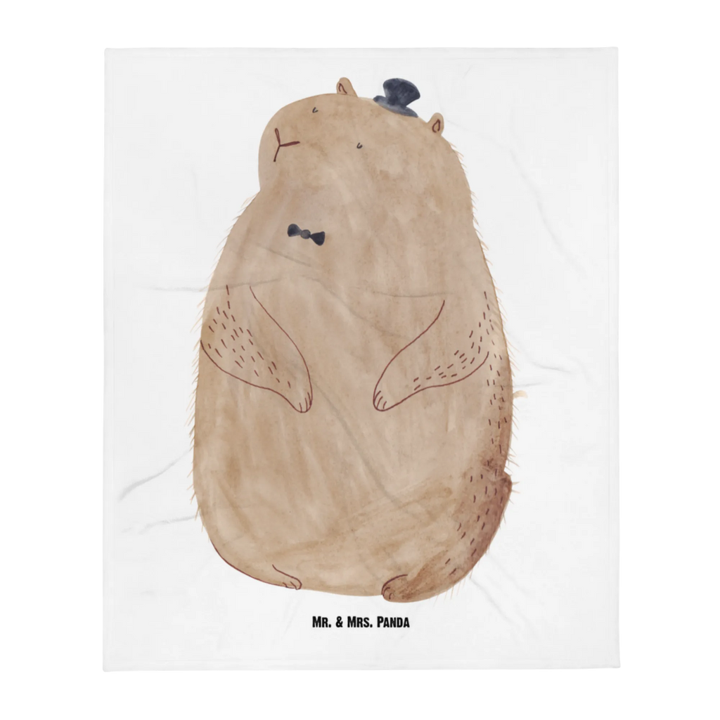 Kocyk dla niemowląt Świstak Babydecke, Babygeschenk, Geschenk Geburt, Babyecke Kuscheldecke, Krabbeldecke, Tiermotive, Gute Laune, lustige Sprüche, Tiere, Knigge, Fröhlichkeit, Murmeltier, Freundlichkeit, Respekt, Anstand