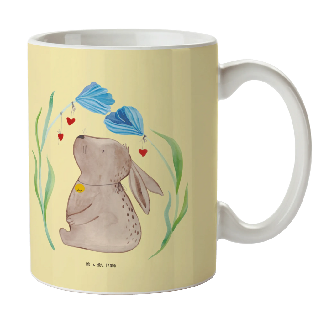 Mug Hare flower Porzellantasse, Tasse, Tasse mit Zitaten, Teetasse, Keramiktasse, Geschenktasse, Tasse mit Motiven, Kaffeetasse, Bürotasse, Ostern, Osterhase, Ostergeschenke, Osternest, Osterdeko, Geschenke zu Ostern, Ostern Geschenk, Ostergeschenke Kinder, Ostern Kinder, Schwangerschaft, Hoffnung, Taufgeschenk, Hase, Kaninchen, Taufe, Kindergeburtstag, Geburt, Geburtstag, Träume, Kind, erstes Kind