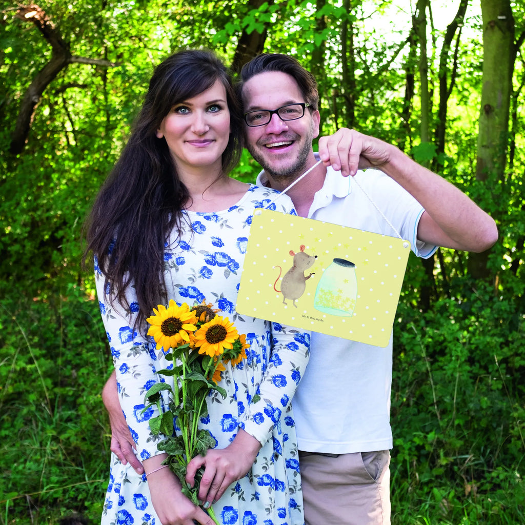 Decorative sign Mouse Stars small animals, cute, funny, cute animal motives, hand drawn, small world, funny sayings, good mood, happy, gifts, gift ideas, special gifts, animal lover, card, child, birthday, dreams, child birthday, wish, Mouse, baptism, first child, birth, hope, baptism gift, stars, pregnancy