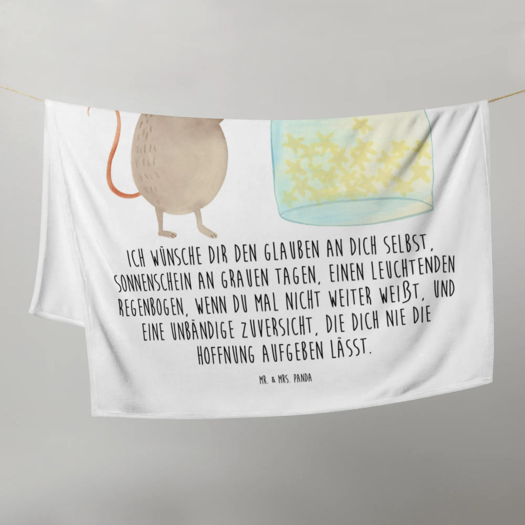 Kocyk dla niemowląt mysz Gwiazdy Motywy zwierzęce, dobra energia, zabawne powiedzonka, zwierzęta