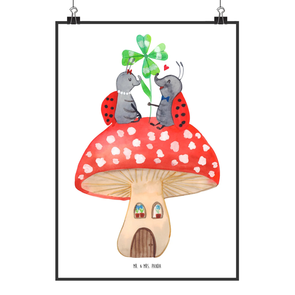 Poster ladybug toadstool Wanddeko Bild, Wandschmuck, wanddeko, Deko Poster, Designposter, wanddruck, typografie poster, Wandbild, drucke, grafikposter, Design Poster, Poster, Kunstdruck, Posterdruck, wandkunst, Wanddekoration, Wandposter, kunstposter, Mr. & Mrs. Panda Poster, Plakat, Panda Poster, kunstdruck poster, Deko Bild, Bild, Lustige Sprüche, Tiermotive, Gute Laune, Tiere, Wohnung, Zuhause, Haus, Fleigenpilzhaus, Marienkäfer, Fliegenpilz