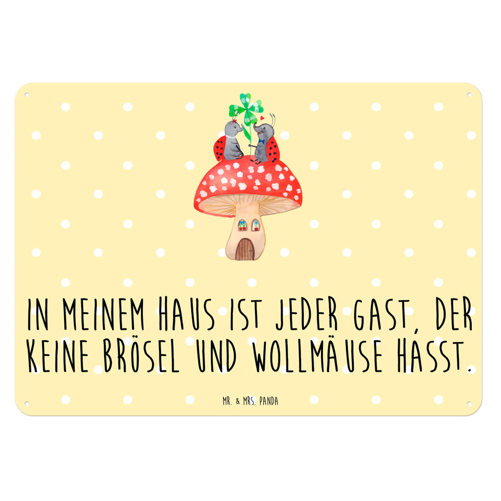 Tin sign ladybug toadstool Blechschild Groß, Blechschild Für Männer, Blechschild Büro, Dekoschild Metall, Blechschild Für Frauen, Blechschild Zum Aufhängen, Wandschild Metall, Blechschild, Türschild Metall, Blechschild Küche, Tiere, Gute Laune, Tiermotive, Lustige Sprüche, Zuhause, Fliegenpilz, Wohnung, Fleigenpilzhaus, Haus, Marienkäfer