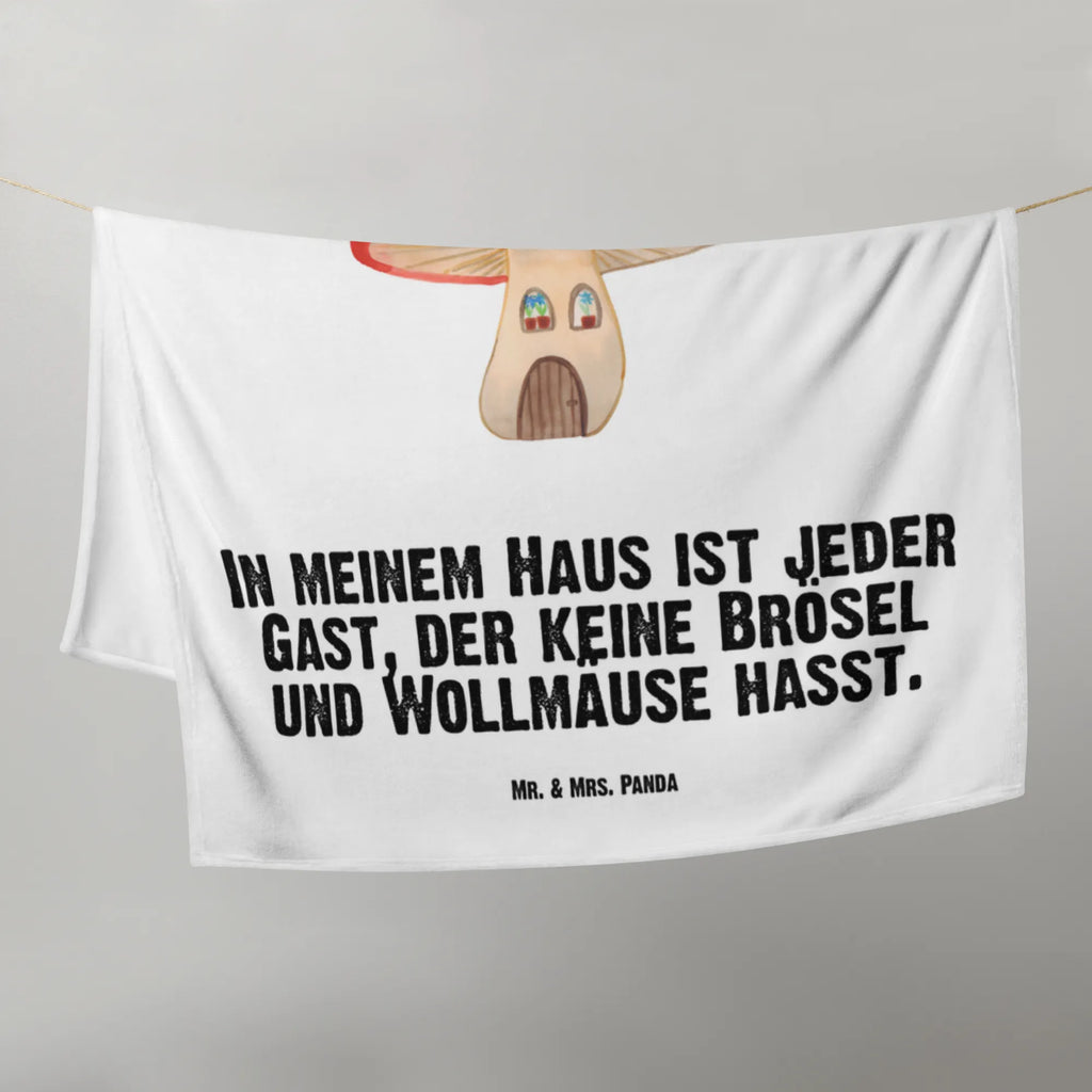 Baby blanket ladybug toadstool Babyecke Kuscheldecke, Babydecke, Krabbeldecke, Geschenk Geburt, Babygeschenk, Tiermotive, Gute Laune, lustige Sprüche, Tiere, Wohnung, Marienkäfer, Haus, Fleigenpilzhaus, Fliegenpilz, zuhause