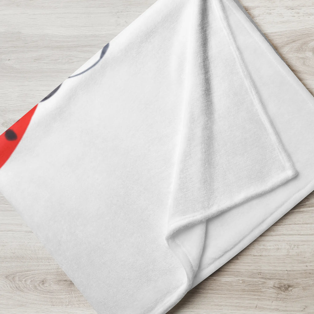 Baby blanket ladybug toadstool Babyecke Kuscheldecke, Babydecke, Krabbeldecke, Geschenk Geburt, Babygeschenk, Tiermotive, Gute Laune, lustige Sprüche, Tiere, Wohnung, Marienkäfer, Haus, Fleigenpilzhaus, Fliegenpilz, zuhause