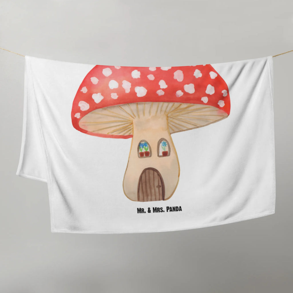 Baby blanket ladybug toadstool Babyecke Kuscheldecke, Babydecke, Krabbeldecke, Geschenk Geburt, Babygeschenk, Tiermotive, Gute Laune, lustige Sprüche, Tiere, Wohnung, Marienkäfer, Haus, Fleigenpilzhaus, Fliegenpilz, zuhause