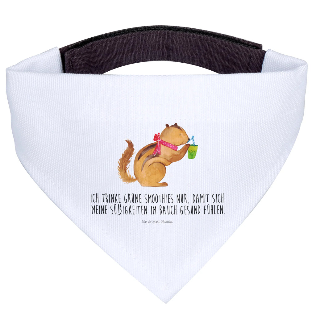 Hundehalstuch Eichhörnchen Smoothie mittel, Hundehalstuch, Halstuch, Hunde, mittelgroße Hunde, Tuch, Tiermotive, Gute Laune, lustige Sprüche, Tiere, Eichhörnchen, Green Smoothies, Diät, Abnehmen, Streifenhörnchen