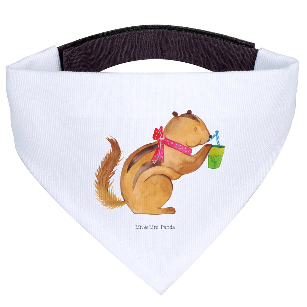 Hundehalstuch Eichhörnchen Smoothie mittel, Hundehalstuch, Halstuch, Hunde, mittelgroße Hunde, Tuch, Tiermotive, Gute Laune, lustige Sprüche, Tiere, Eichhörnchen, Green Smoothies, Diät, Abnehmen, Streifenhörnchen