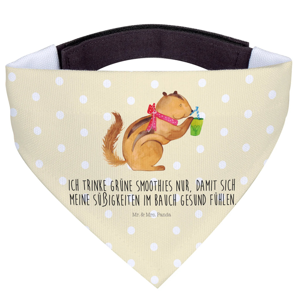 Hundehalstuch Eichhörnchen Smoothie mittel, Hundehalstuch, Halstuch, Hunde, mittelgroße Hunde, Tuch, Tiermotive, Gute Laune, lustige Sprüche, Tiere, Eichhörnchen, Green Smoothies, Diät, Abnehmen, Streifenhörnchen