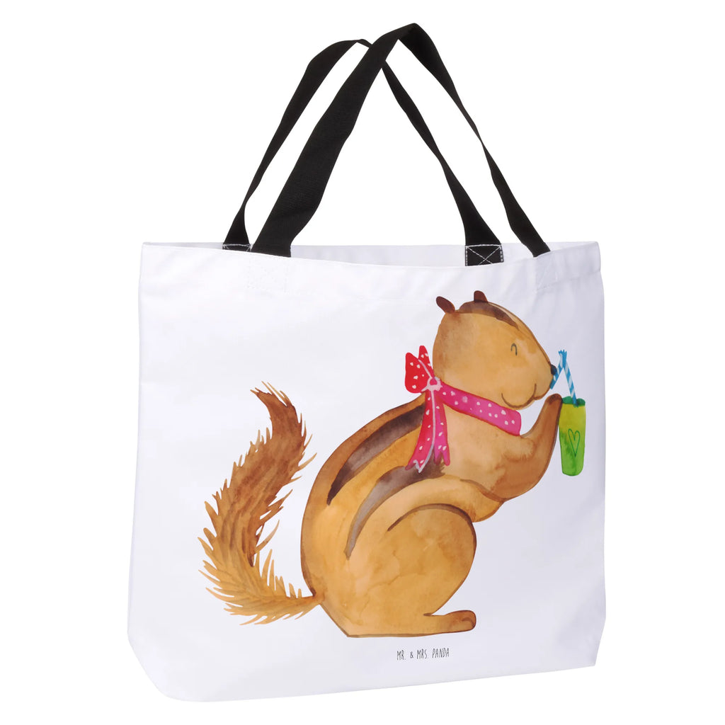 Shopper Squirrel smoothies shopper, beach bag, XXL, large, handle bag, carrier bag, shopping bag, bag, woman, small animals, cute, funny, cute animal motives, hand drawn, small world, funny sayings, good mood, happy, gifts, gift ideas, special gifts, animal lover, card, diet, Green smoothies, weight loss, squirrels, chipmunks
