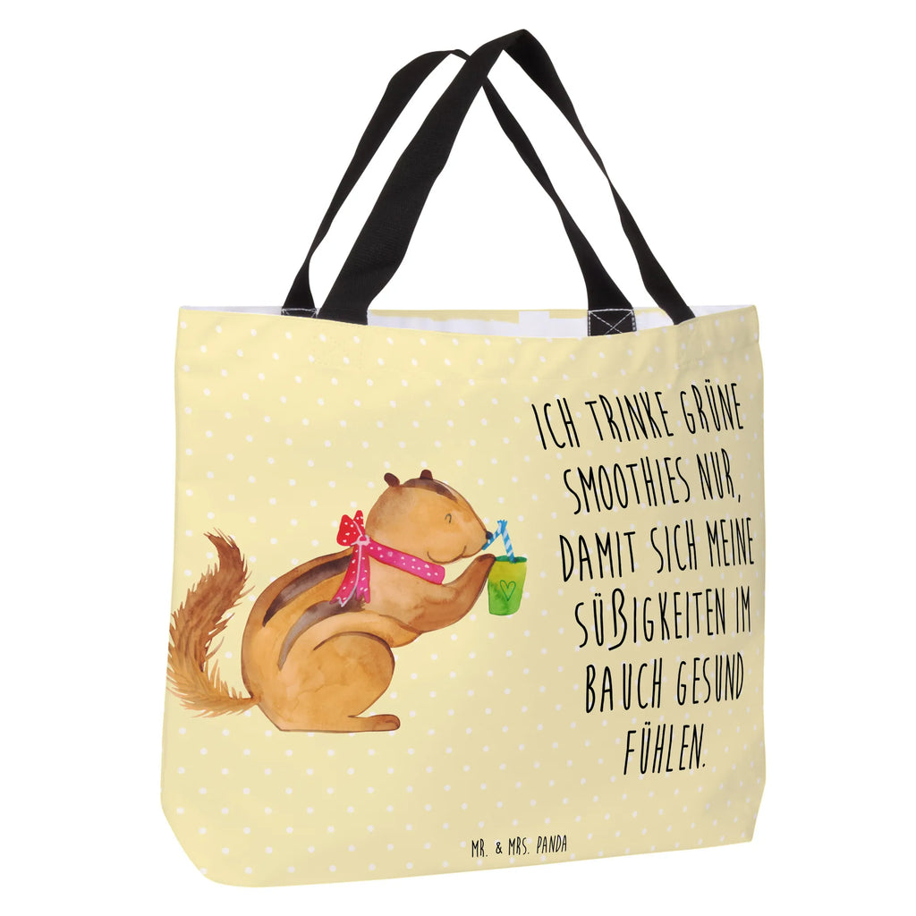 Shopper Squirrel smoothies shopper, beach bag, XXL, large, handle bag, carrier bag, shopping bag, bag, woman, small animals, cute, funny, cute animal motives, hand drawn, small world, funny sayings, good mood, happy, gifts, gift ideas, special gifts, animal lover, card, diet, Green smoothies, weight loss, squirrels, chipmunks
