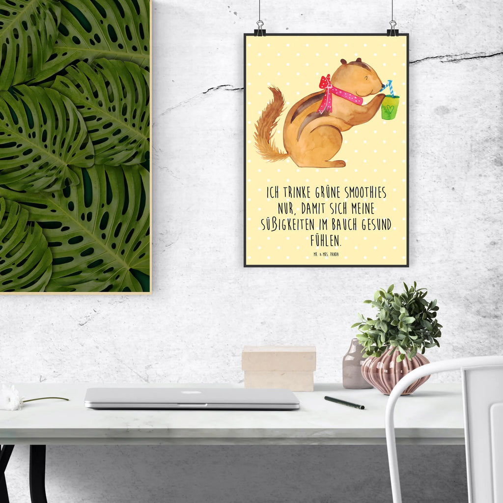 Plakat wiewiórka Smoothie wandkunst, kunst für die wand, kunstdruck poster, wanddruck, drucke, Poster, grafikposter, Designposter, Wandposter, Deko Bild, Bild, Mr. & Mrs. Panda Poster, Bild für Wand, Wandschmuck, Wanddeko Bild, Wandbild, Wanddekoration, wanddeko, kunstposter, Plakat, Posterdruck, Kunstdruck, Gute Laune, Tiermotive, Tiere, Lustige Sprüche, Eichhörnchen, Green Smoothies, Diät, Streifenhörnchen, Abnehmen