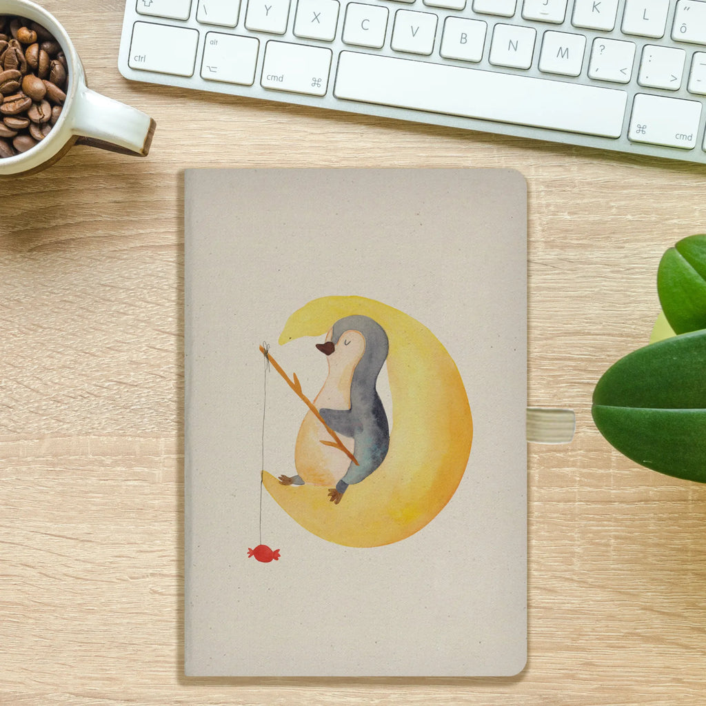 Bawełniany notatnik DIN A4 pingwin księżyc Skizzenbuch, Schreibbuch, din a5 buch, A5 Notizbuch, din a5 kladde, din a5 notizbuch, A5 Heft, Notizbuch A5, hardcover notizbuch, Journal A5, Reisetagebuch, a5 kladde, notizbuch, Notizheft, A5 Journal, hardcover kladde, Schreibheft A5, A5 Skizzenbuch, a5 buch, hardcover journal, Notizbuch A5 Hardcover, Notizheft A5, Tagebuch A5, Tagebuch, Journal, Notizbuch DIN A5, A5 Notizheft, Pinguin, Schlafzimmer, Spruch, Einschlafen, schlafen, Nachtruhe, Schlafstörungen, Gästezimmer, Pinguine