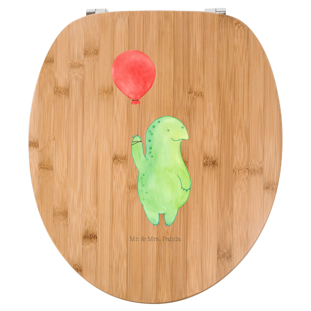Motiv WC Sitz Schildkröte Luftballon Toilette, Klodeckel, WC-Sitz, Klobrille, Toilettendeckel, Schildkröte, Motivationsspruch, Schildkröten, Motivation, Mutausbruch