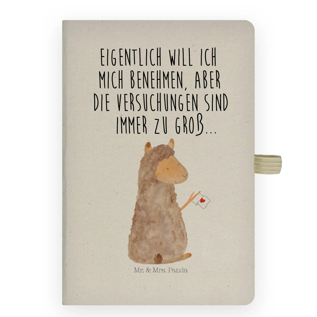 Cotton notebook alpaca banner Notizen, Eintragebuch, Tagebuch, Notizblock, Adressbuch, Journal, Kladde, Skizzenbuch, Notizheft, Schreibbuch, Schreibheft, Alpaka, Lama, Alpakas, Lamas, Liebe