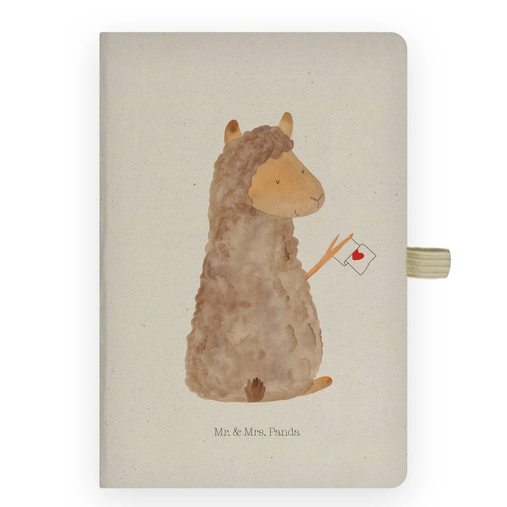 Cotton notebook alpaca banner Notizen, Eintragebuch, Tagebuch, Notizblock, Adressbuch, Journal, Kladde, Skizzenbuch, Notizheft, Schreibbuch, Schreibheft, Alpaka, Lama, Alpakas, Lamas, Liebe