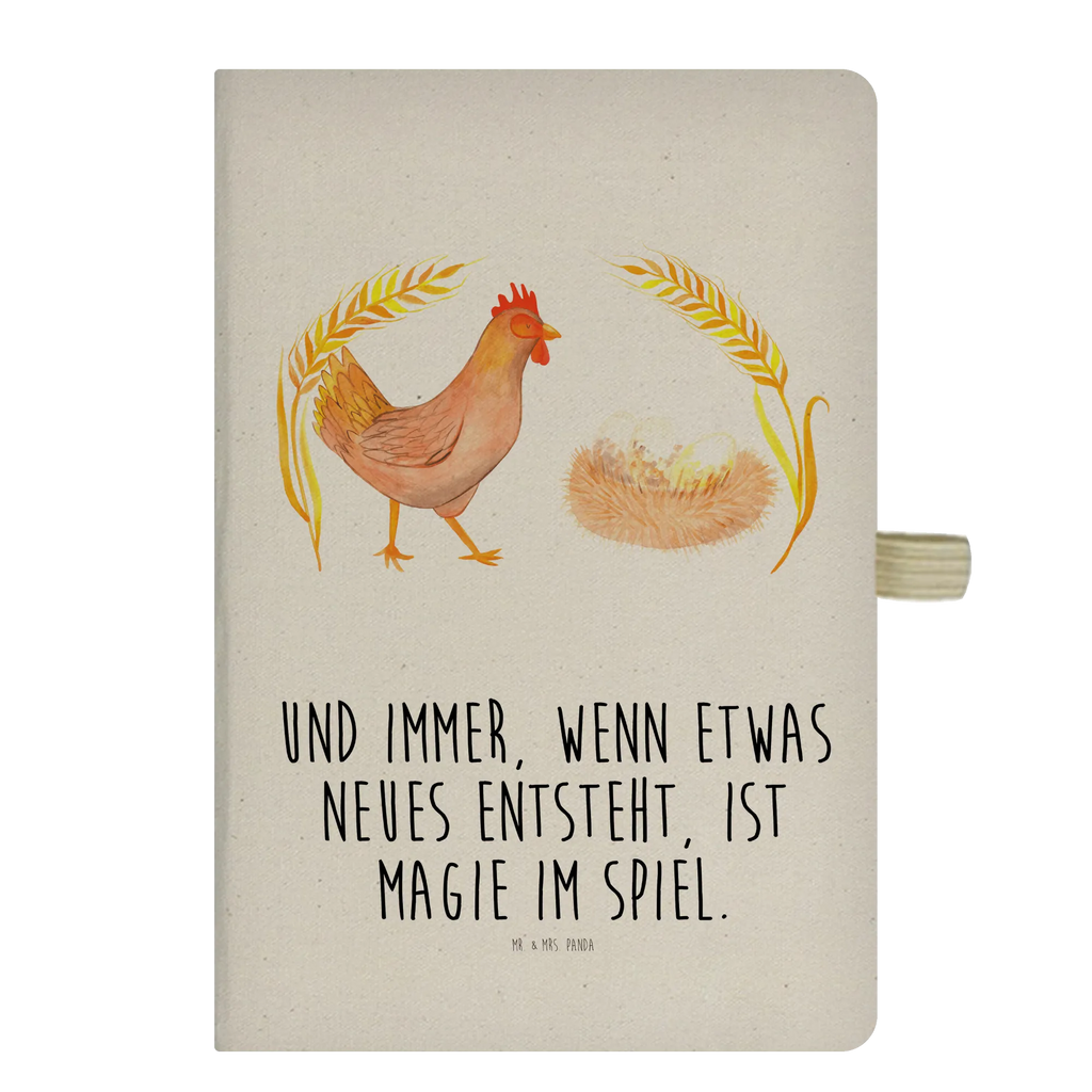 Bawełniany notatnik DIN A4 kurczak Dumny Notizen, Eintragebuch, Tagebuch, Notizblock, Adressbuch, Journal, Kladde, Skizzenbuch, Notizheft, Schreibbuch, Schreibheft, Bauernhof, Hoftiere, Landwirt, Landwirtin, Hahn, Henne, Hühner, Eier, Hof, Landleben, Motivation, Geburt, Magie, Spruch, Schwangerschaft