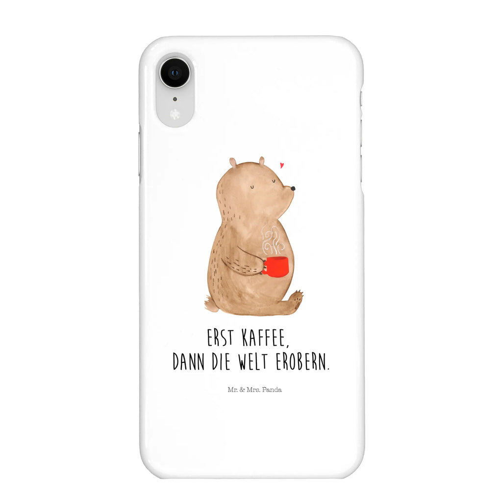 Phone case bear Coffee Iphone 10, Iphone X, Cover, Handy Case, Handyhülle, Handy, Handycover, Hülle, Bär, Teddy, Teddybär, Guten Morgen, Motivation, Coffee, Kaffee, Morgenroutine, Welt Erobern, Bären, Welt Retten