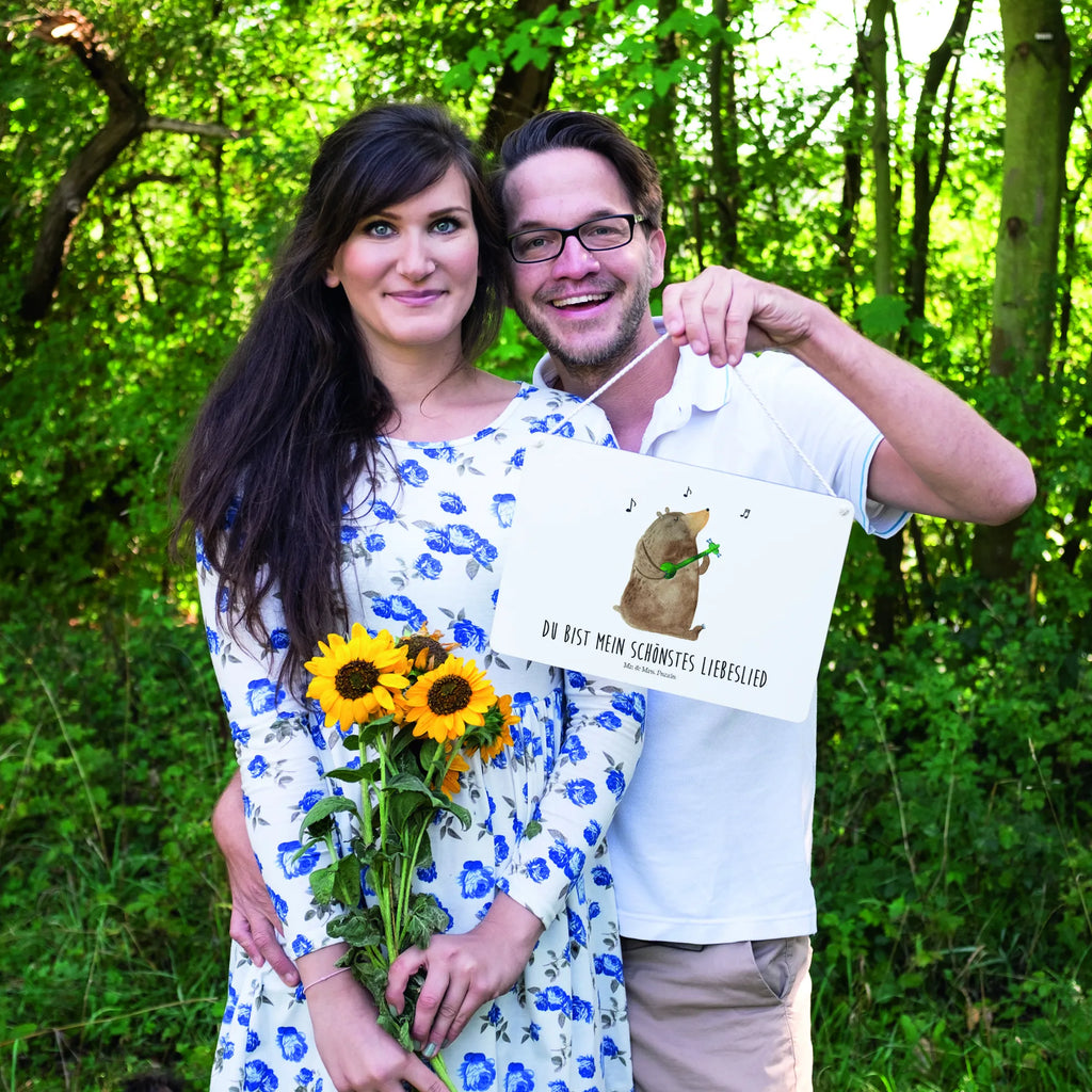Decorative sign bear song bear, teddy, teddy bear, cuddly toy, girlfriend, gift, love, woman, song, valentine, partner, saying, Bear, heart, love song