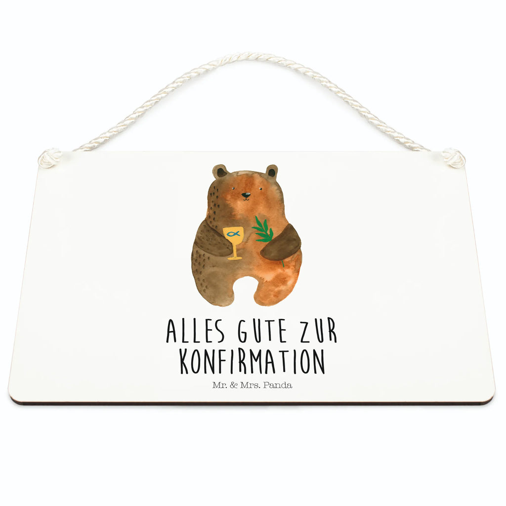 Decorative sign bear confirmation Motivschild, Türschild, Deko Wandtafel, wandhänger, wandtafel, Schild, dekoration schild, Spruchschild, Holztafel, Küchenschild, Badschild, hängeschild, holzbild, Wandschild, Schild mit Spruch, Deko Schild, dekotafel, dekoschilder, Türschild Familie, Dekoschild, sprüche schild, Holzschild, Bär, Teddy, Teddybär, Konfirmation, Kirche, Gottesdienst, Evangelisch