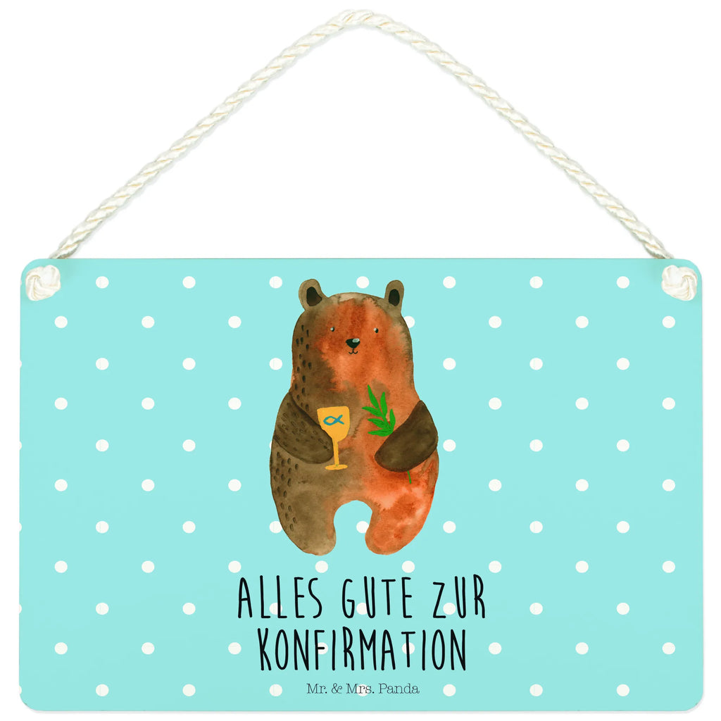 Decorative sign bear confirmation Motivschild, Türschild, Deko Wandtafel, wandhänger, wandtafel, Schild, dekoration schild, Spruchschild, Holztafel, Küchenschild, Badschild, hängeschild, holzbild, Wandschild, Schild mit Spruch, Deko Schild, dekotafel, dekoschilder, Türschild Familie, Dekoschild, sprüche schild, Holzschild, Bär, Teddy, Teddybär, Konfirmation, Kirche, Gottesdienst, Evangelisch