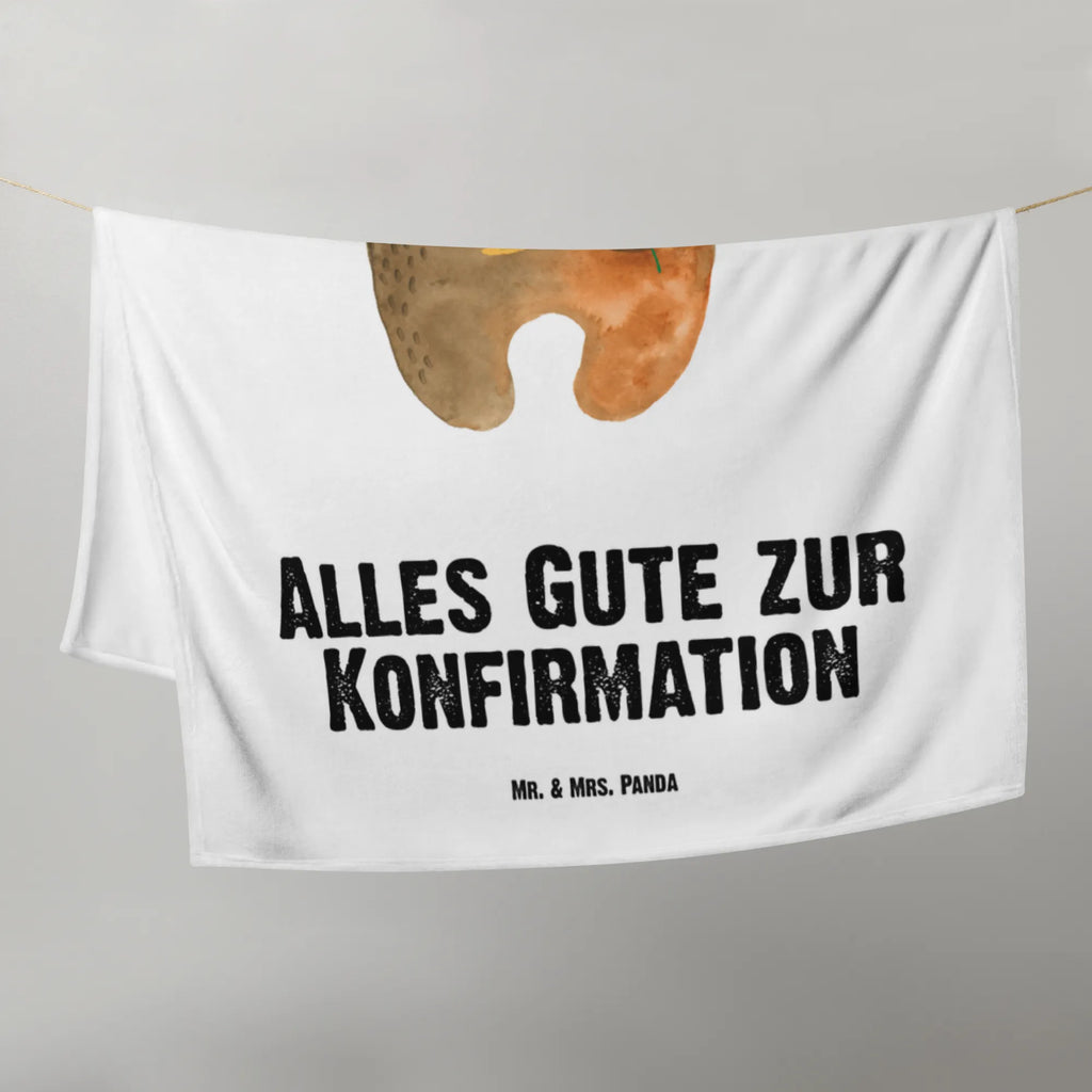 Baby blanket bear confirmation bear, teddy, teddy bear, cuddly toy, confirmation, church, service, evangelic