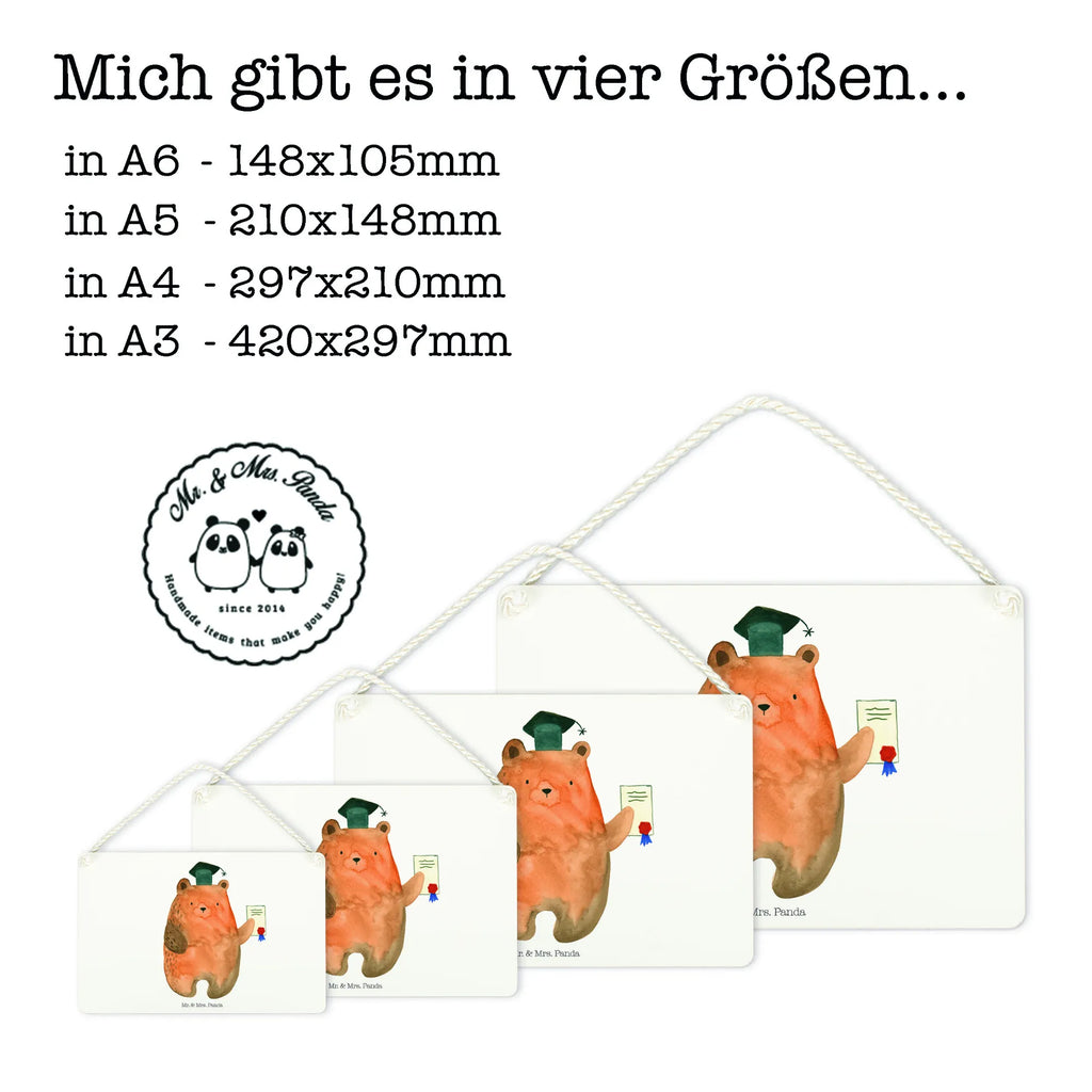 Deko Schild Bär Prüfung Türschild, Motivschild, Wandschild, Dekoschild, wandtafel, hängeschild, Spruchschild, Schild, Türschild Familie, Schild mit Spruch, holzbild, Deko Schild, wandhänger, sprüche schild, dekotafel, Holztafel, Deko Wandtafel, dekoschilder, Küchenschild, dekoration schild, Holzschild, Badschild, Bär, Teddybär, Teddy, Abitur, Prüfungen, Zeugnis, Prüfung Bestanden, Abschlusszeugnis, Abschluss