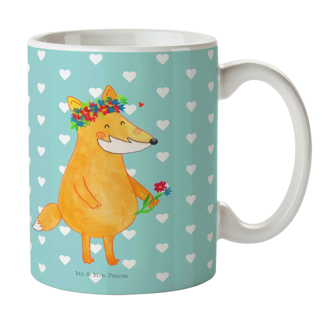 Tasse Fuchs Blumen Teetasse, Tasse mit Motiven, Geschenktasse, Tasse mit Zitaten, Porzellantasse, Tasse, Kaffeetasse, Bürotasse, Keramiktasse, Fuchs, Füchse, Liebesbeweis, Selbstliebe, mich, Fuchsmädchen, Fox, Freundinnen, Freude, Blume, Motivation, Freundin, ich, Liebe, Blumen, Blumenmädchen