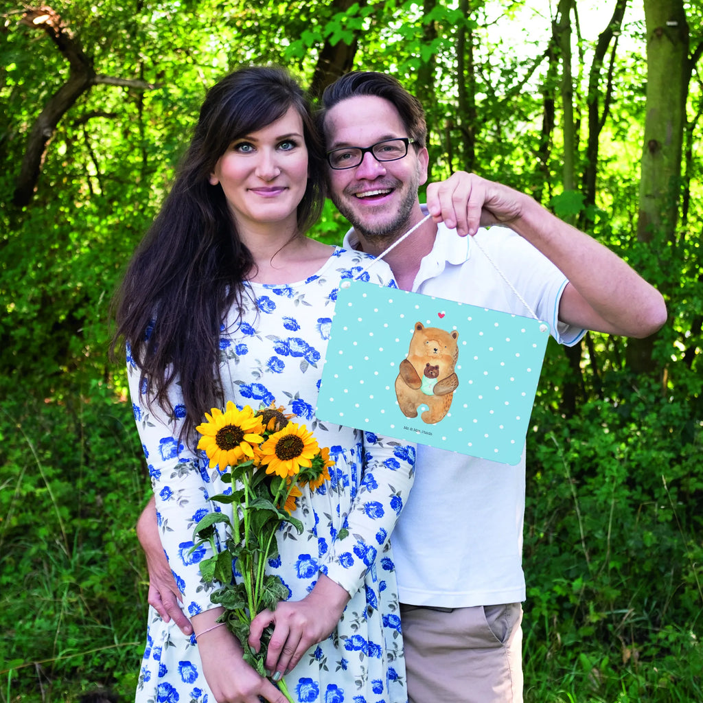 Decorative sign bear infant bear, teddy, teddy bear, cuddly toy, birth, grandson, baptism, congratulations, baby, birthday, nephew, niece, parents, baptized child, mother, grandchild