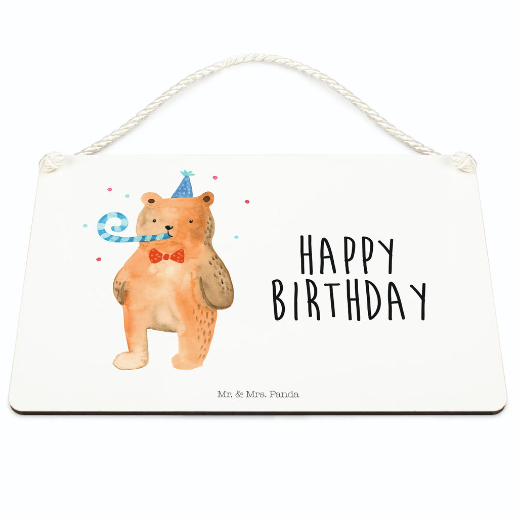 Decorative sign bear Birthday bear, teddy, teddy bear, cuddly toy, Happy birthday