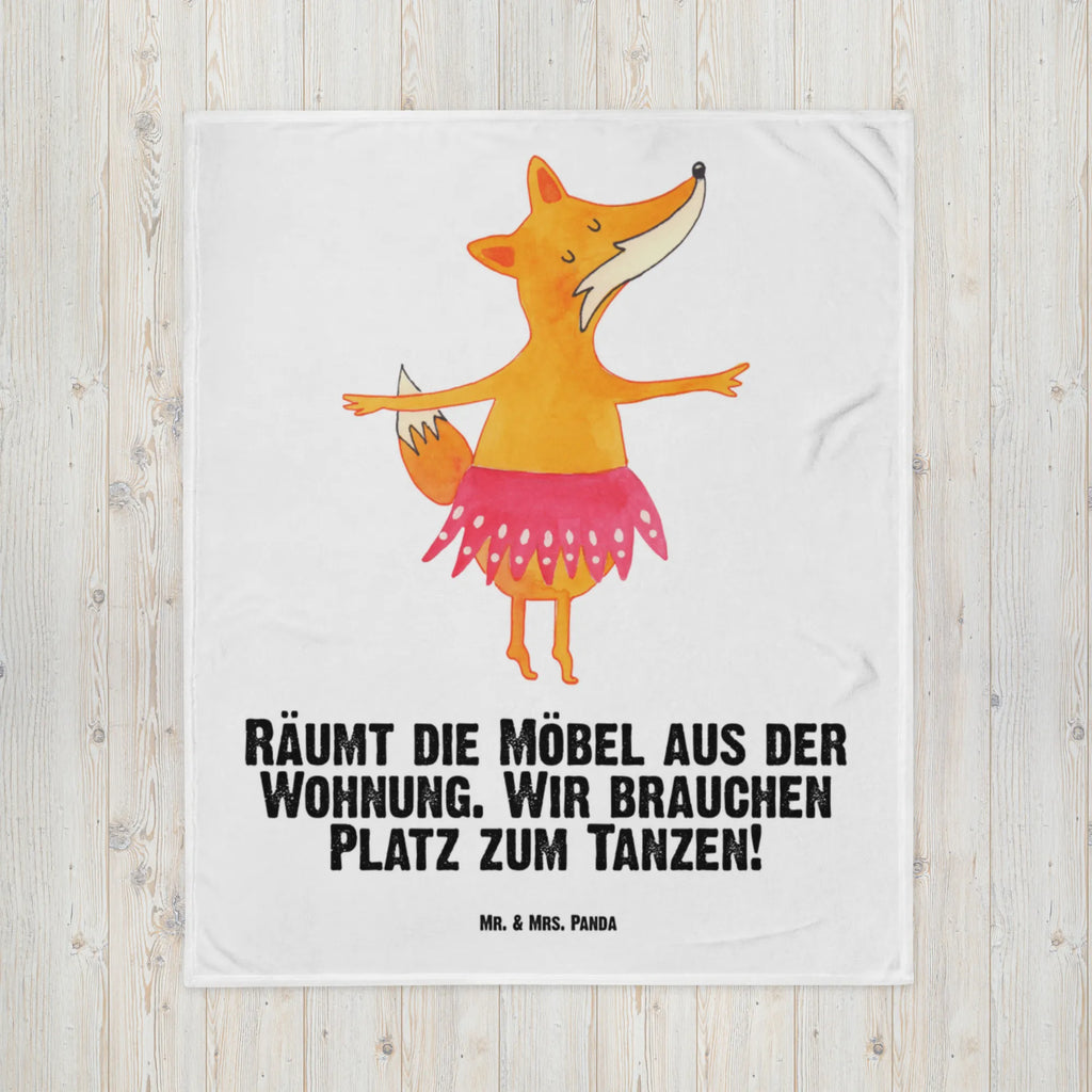 Kocyk dla niemowląt Lis baletnica Babygeschenk, Geschenk Geburt, Babydecke, Krabbeldecke, Babyecke Kuscheldecke, Fuchs, Ballett, Fuchs Spruch, Füchsin, Party, Tänzerin, Einladung, Ballerina, Füchse, Geburtstag, Tanzen