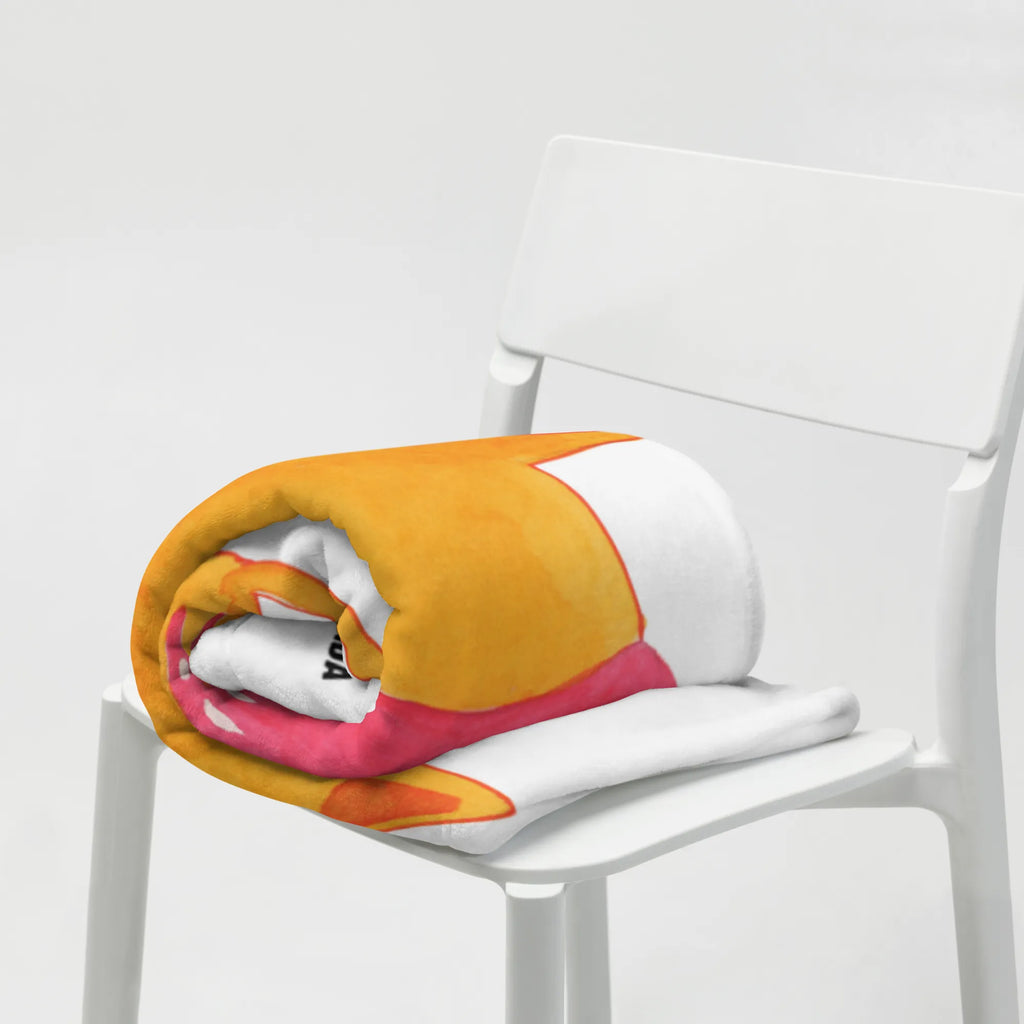 Kocyk dla niemowląt Lis baletnica Babygeschenk, Geschenk Geburt, Babydecke, Krabbeldecke, Babyecke Kuscheldecke, Fuchs, Ballett, Fuchs Spruch, Füchsin, Party, Tänzerin, Einladung, Ballerina, Füchse, Geburtstag, Tanzen