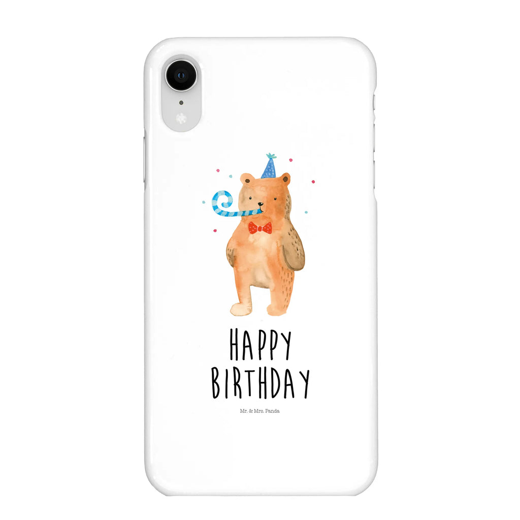 Etui na iPhone 10 Niedźwiedź urodziny Handy, Cover, Handyhülle, Handycover, Iphone X, Handy Case, Iphone 10, Hülle, Bär, Teddy, Teddybär, Glückwunsch, Happy Birthday, Alles Gute, Geburtstag