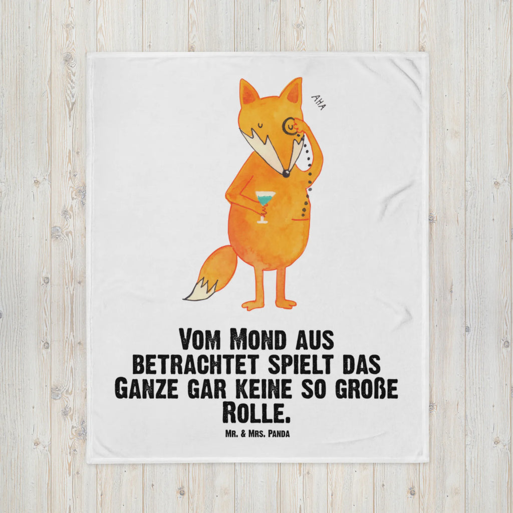 Baby blanket Fox lord fox, foxes, forest wildlife, clever as a fox, animal lover, saying funny, problem solving, motivation saying, words of consolation, lovesickness gift