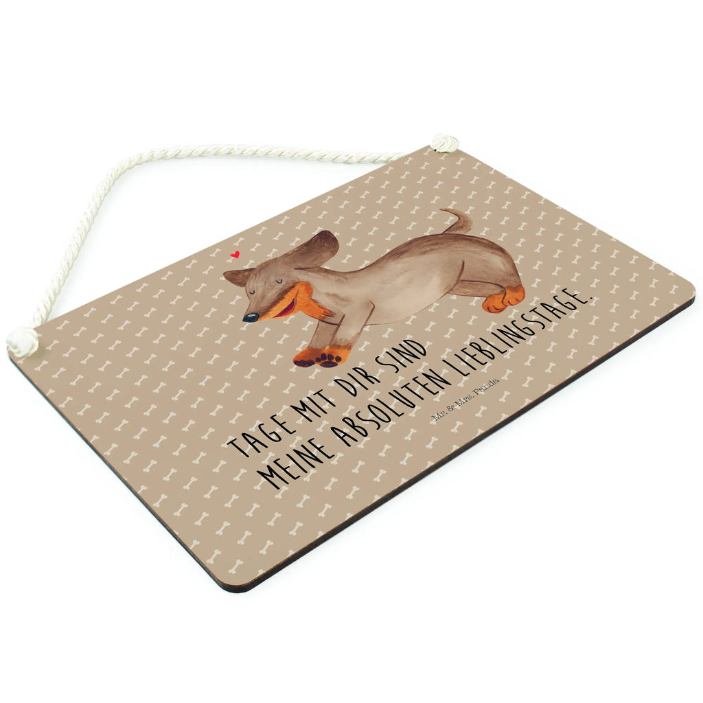 Dekoracyjny znak pies Jamnik Pies, motyw psa, zwierzę domowe, rasa psa, miłośnik zwierząt, właściciel psa, powiedzenia