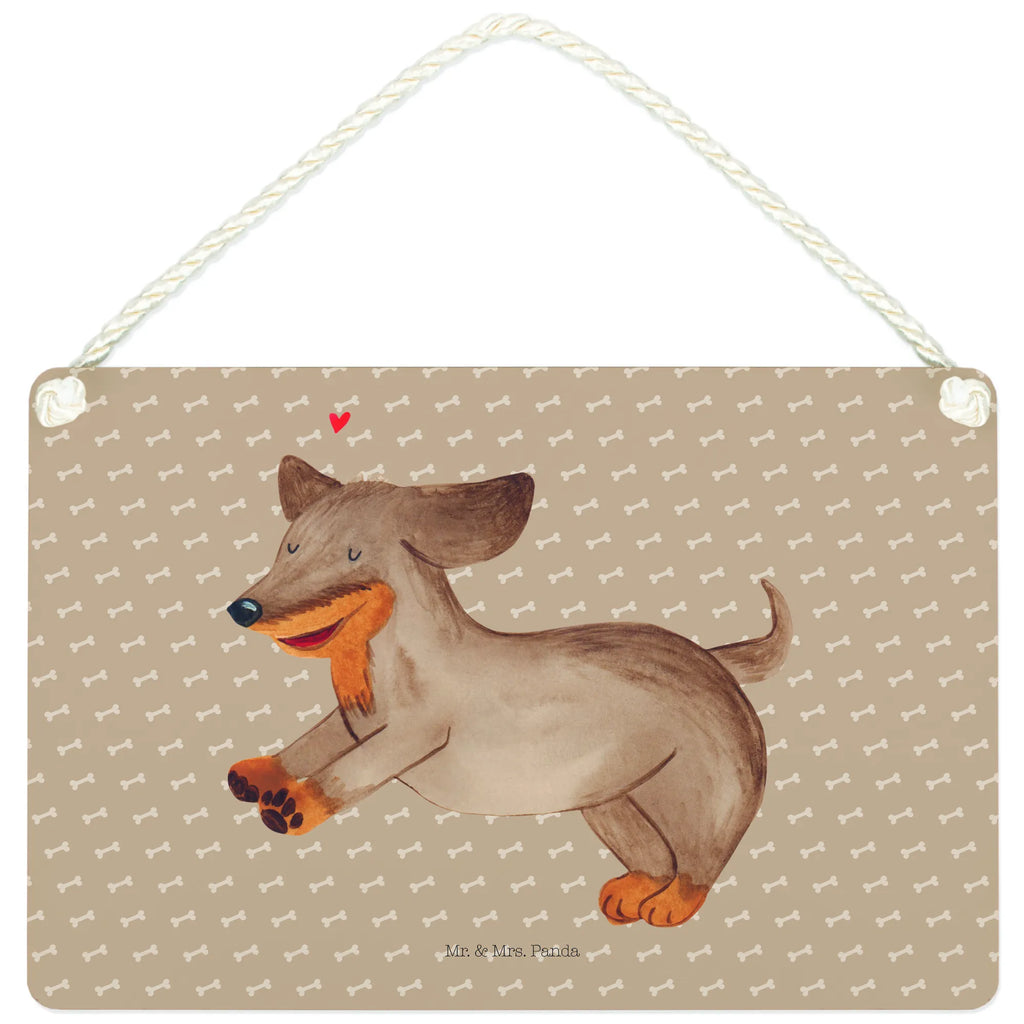 Dekoracyjny znak pies Jamnik Pies, motyw psa, zwierzę domowe, rasa psa, miłośnik zwierząt, właściciel psa, powiedzenia