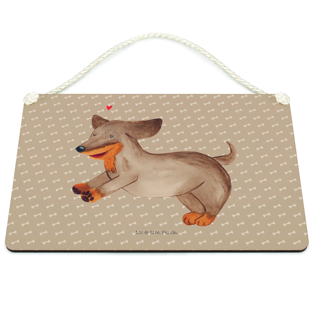 Dekoracyjny znak pies Jamnik Pies, motyw psa, zwierzę domowe, rasa psa, miłośnik zwierząt, właściciel psa, powiedzenia