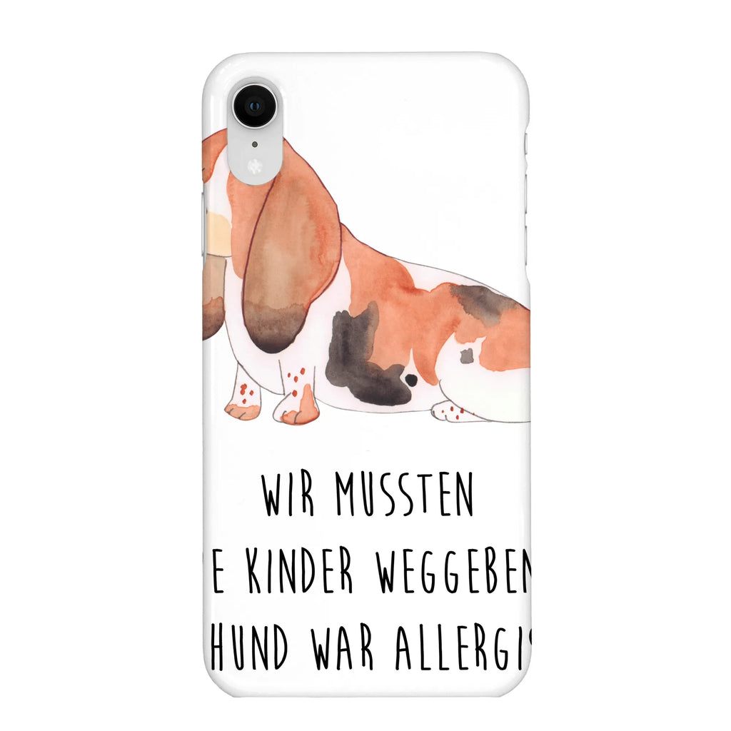 Etui na iPhone 11 pies Basset Hound Pies, motyw psa, zwierzę domowe, rasa psa, miłośnik zwierząt, właściciel psa, powiedzenia