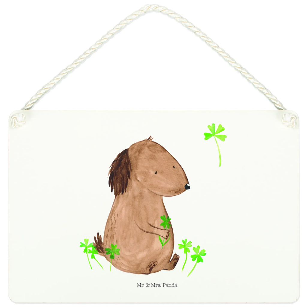 Dekoracyjny znak pies koniczyna Pies, motyw psa, zwierzę domowe, rasa psa, miłośnik zwierząt, właściciel psa, powiedzenia